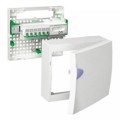 Schneider LexCom Home Resi9 Coffret de communication - Grade 2 - 6 RJ45 - 1 Rangée