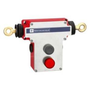 Preventa Xy2 - Aru à Câble 2x100m - Bp Reset - 24-130v Rouge - 1/2npt - Câble