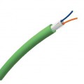Actassi - câble optique fl-c - om3 - 02 fo - tb - vert - euroclasse d