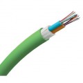 Actassi - câble optique fl-c - os2 - 24 fo - lt - vert - euroclasse d
