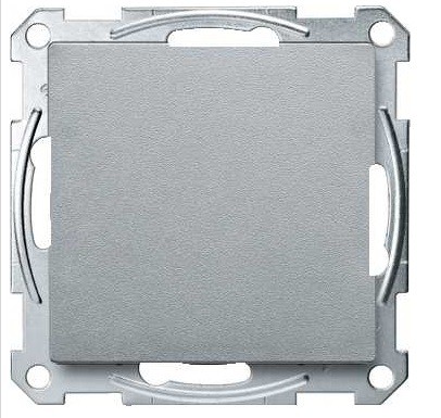 Bouton Poussoir Pro Aluminium KNX M-Plan - Aluminium