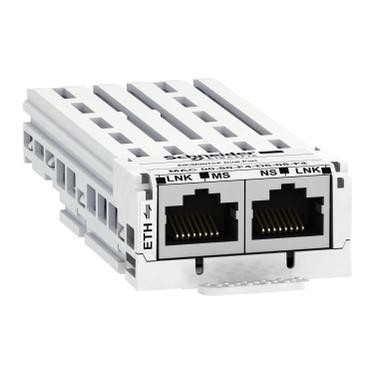 Altivar - carte de communication - ethernet ip/modbus tcp/ip double port