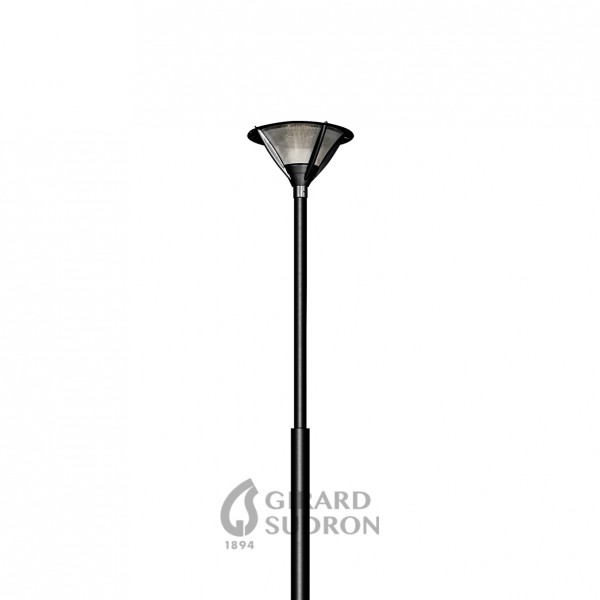 Girard sudron narvi - eclairage public led ip65 Ø680x480 50w 3000k 2583lm 120° noir