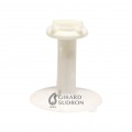 Tube de Raccordement Polyacétal Blanc pour Douille E27 ISOSTOP Girard Sudron