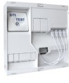 Coffret de communication Néo QUAD - Grade 1 - 4 RJ45 + TV 2 sorties