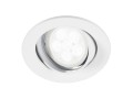 Spot encastré LED orientable - Inset Blanc - 345LM 40° 3000K Dimmable