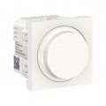 Schneider unica2 wiser - variateur rotatif - bluetooth - blanc - méca seul