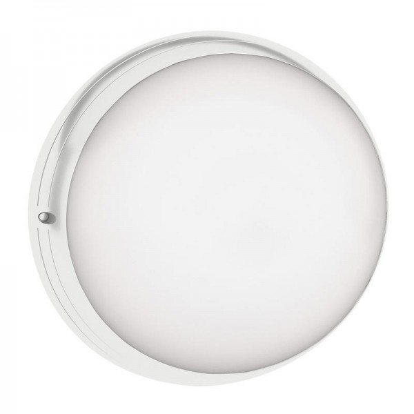 Hublot fonctionnel blanc antivandale Astreo LED 800lm à détection HF