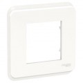 Plaque de Finition Blanche 1 Poste Unica Pro Schneider Electric