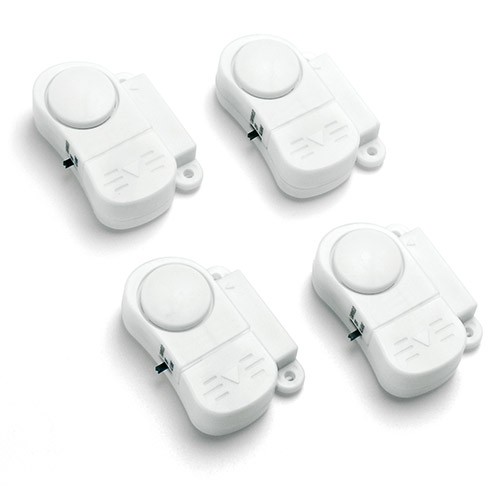 Avidsen lot de 4 mini alarme d'ouverture pour portes et fenêtres