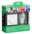 Kit lampe lumière blanche connectée Schneider Wiser Odace Lighting