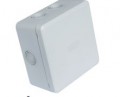 Boîte de dérivation étanche carrée Debflex ip55 dim.115x115x60 mm 8 entrées