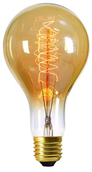Girard sudron  - LAMPE FILAMENT ME?TALLIQUE SPIRALEE 200MM 40W E27 2000K 130LM AMB. - Girard Sudron - 15978