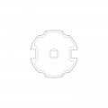 Sea adaptateur ogive diam 78 mm
