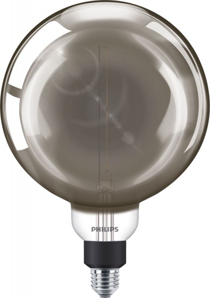 Modern Giant LEDglobe Filament Smoky Dim 6,5-25W E27 4000K Fumée - Philips - 815069