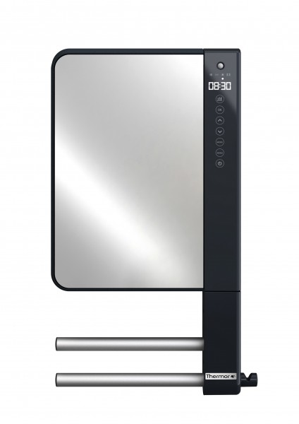 Radiateur sèche-serviettes soufflant 800W Thermor Illico3 miroir 