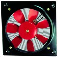 Ventilateur mural, hélice PVC, 2 260 m3/h, 6 pôles, triphasé 230/400V, D 355 mm. (HCFB/6-355/H-G)