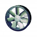 Ventilateur tubulaire alu ATEX, 7 630 m3/h, 6 pôles, D560 mm, Tri 400V,pales L. (TCBT/6-560/L EX)