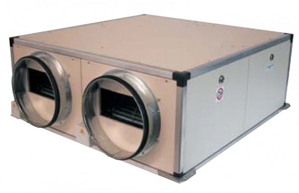 Centrale double flux Std, 900 m3/h, Horizontal, filtre F7 configurable.. (CADB N D 08 CH)