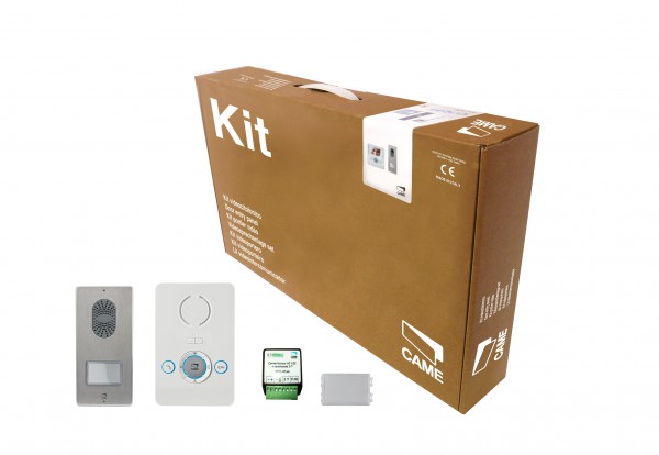 Kit portier audio bianca avec convertisseur - Came - 001CK0003FR