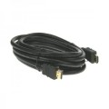 Cordon HDMI Franelec - 3m - Doré