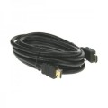 Cordon HDMI Franelec - 3m - Doré