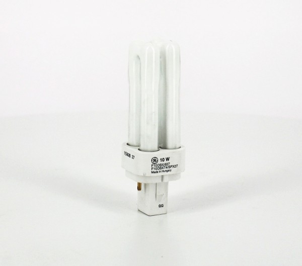 Ampoule fluocompacte G24D-1 GE Lighting 10W 827 2700K 600lm 
