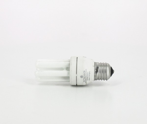 Ampoule fluocompacte E27 GE Lighting Mini 9W 2700K