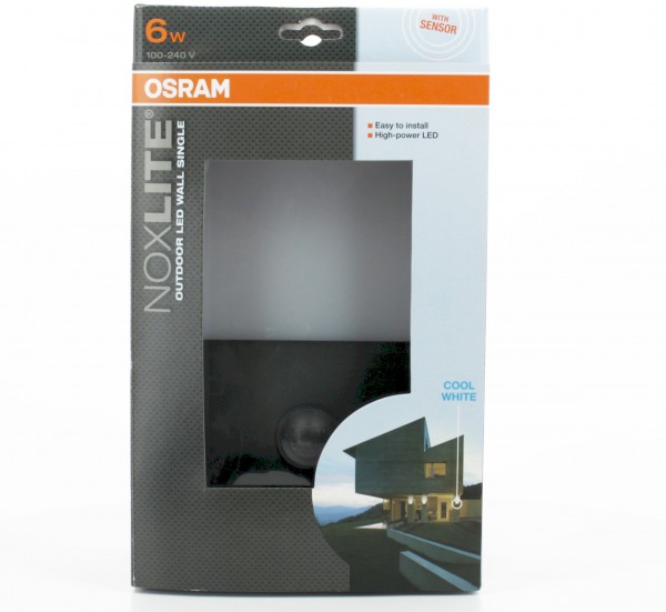Applique LED Ledvance IP44 6,8W 6000K 600lm gris