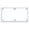 Cadre Double Lutron Nickel brossé - pour Variateur - pour Ensemble Accessoire - Verticale - Horizontale