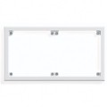 Cadre Double Lutron Nickel brossé - pour Variateur - pour Ensemble Accessoire - Verticale - Horizontale