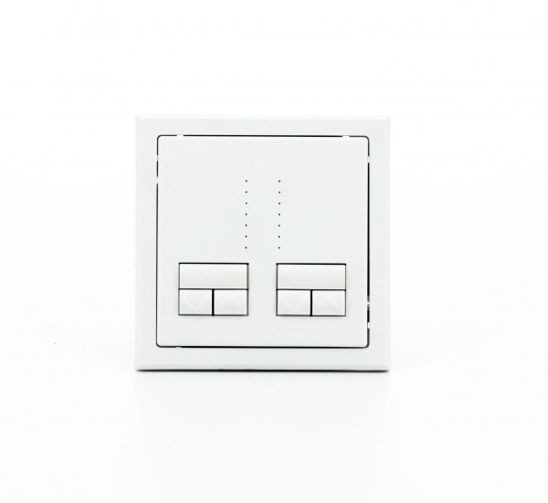 Double Variateur Numérique Universel Blanc Arctique 250 W Rania Lutron