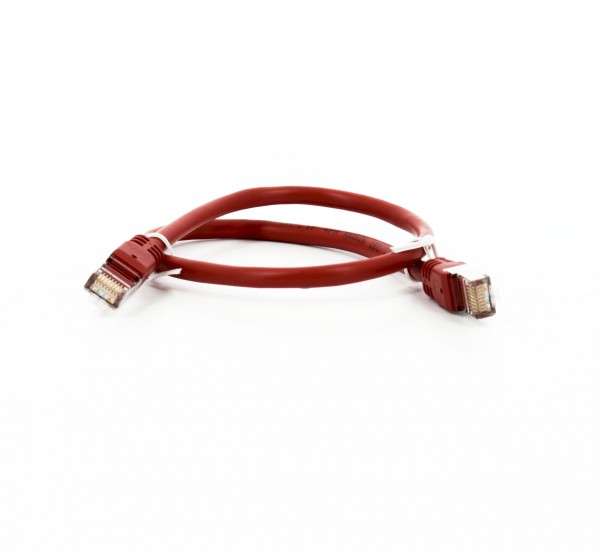 Cordon RJ45 Droit FTP Rouge Cat5e 0.5mm - NoName - CAFTP5ER02F