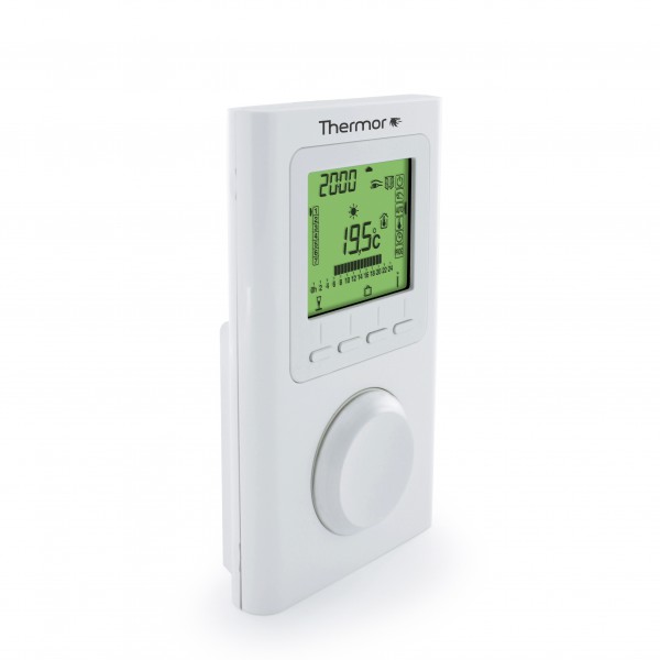 Thermostat d'ambiance sans fil Thermor Mozaïc pour plancher chauffant 