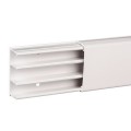 Moulure Blanche OptiLine Mini Schneider Electric - 3 Compartiment -2100 x 60 x 25 mm - Mesuré en Mètre Linéaire