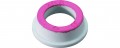 Dii gauge ring for dii fuse-link, rated current 2a, pink