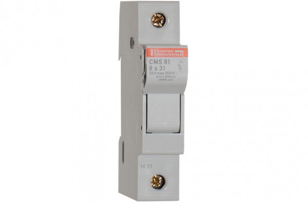 Porte-fusible modulostar cms (modulaire) - 8,5x31 - 25a - 500v - 1p