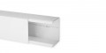 TA-E 100X80 W0 - Goulotte Non Cloisonnable 1 Couvercle TA-E Blanc