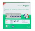 Tableau d'extension électrique câblé Schneider 1 rangée 13 modules XP