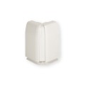 AEBN W - Angle Extérieur Variable 70/120° Plinthe TBN Blanc
