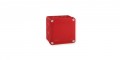 BDD-FLD 100X100 R - Boîte de Dérivation IP55 960° Défonçable 100x100x50 Rouge