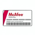 Macafee licence sticker f or magelis ipc
