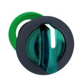 Harmony xb5 - tête bout tourn lumin led - 3 posit à rap - à manette - Ø22 - vert