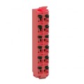 Term. block fs16 pin, 24v dc red