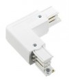 Global trac pro connector l-feed outside white