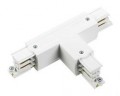 Global trac pro connector t-feed outside left white