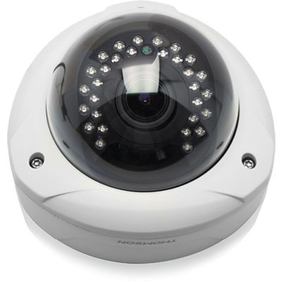 Thomson caméra dôme supplémentaire pour nvr - 1080p poe varifocale