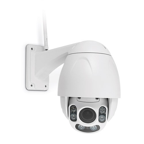 Thomson caméra extérieure ip wifi fhd 1080p motorisée / zoom optique x4 / vision nocturne / détection mouvement