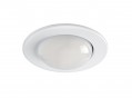 Spot encastré EN80 pour lampe R80 - E27 - Blanc - Fixe - Aric