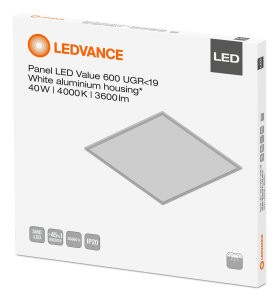Pavé Ledvance Led Panel Value 600 UGR<19 40 W 4000K